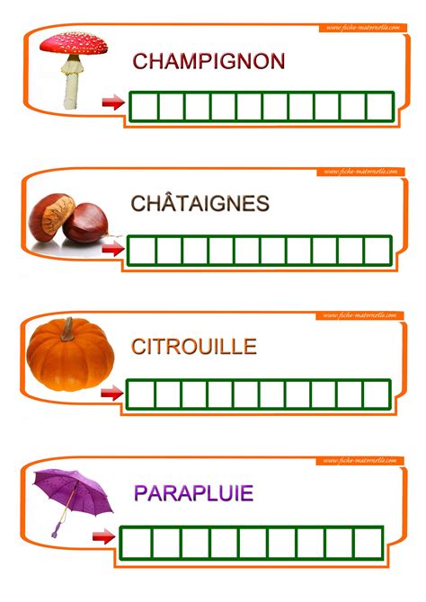 Apprendre Crire Des Mots La Maternelle