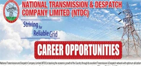 National Transmission Dispatch NTDC Jobs 2022 Apply Via Nts Org Pk