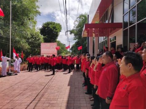 Caroll Senduk Ajak Kader PDIP Tomohon Rawat Ajaran Bung Karno Di Hari