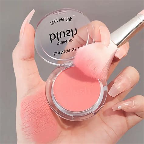 Purple Plate Nude Color Powder Blush Temu Blush Palette Blush