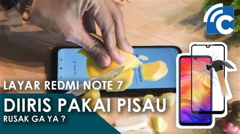 Layar Redmi Note Diiris Pake Pisau Rusak Gak Ya Youtube