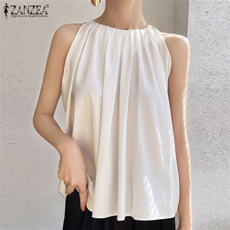 Zanzea Korean Style Women Asymmetrical Camisoles Vest Tops Party