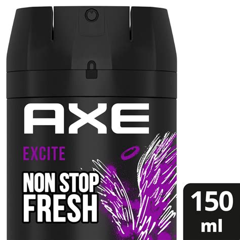 Axe Excite Aerosol Deodorant Body Spray Ml Shop Today Get It