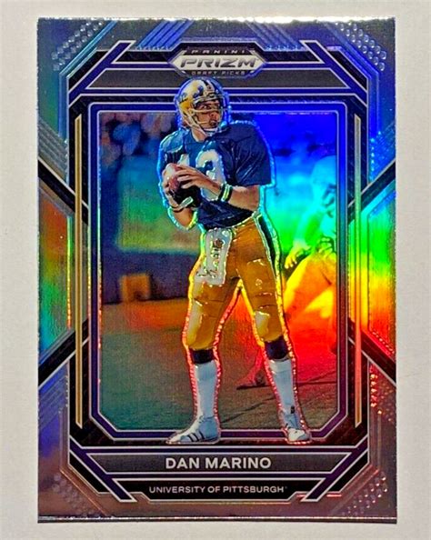 2023 Panini Prizm Draft Football 23 Dan Marino Silver Prizm Ebay