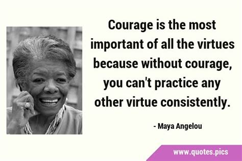 Maya Angelou Quotes Courage