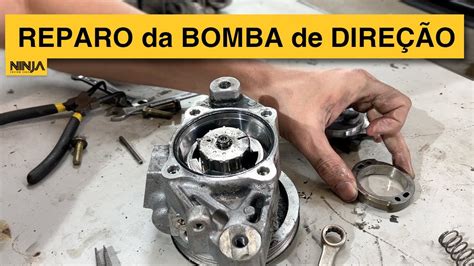 Repar Reparo Direção Elétrica E Hidráulica - Reparo da BOMBA de DIREÇÃO HIDRÁULICA - Honda Civic 92-95 (Passo a ...