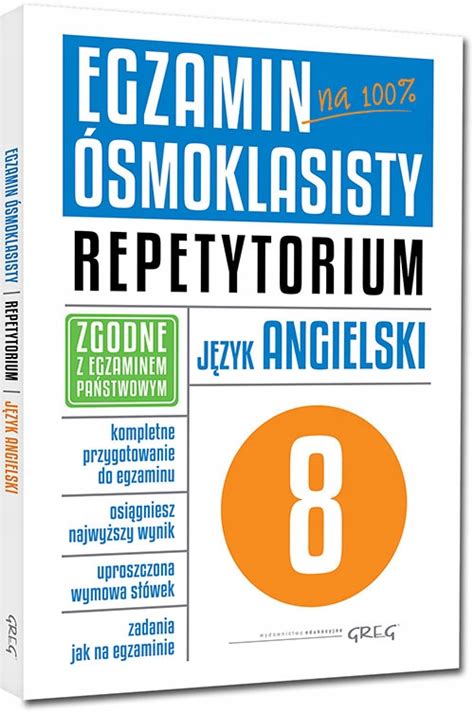 Repetytorium Smoklasisty Angielski Niska Cena Na Allegro Pl