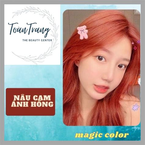 Khám phá tóc màu cam hồng hot nhất Vietmind Edu