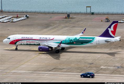 B MBM Air Macau Airbus A321 231 WL Photo By Zhou Qiming ID 875658