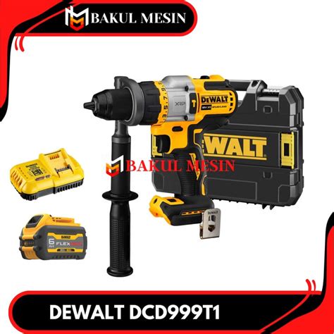 Jual Dewalt Dcd999 Cordless Impact Drill Mesin Bor Baterai Dcd999t1