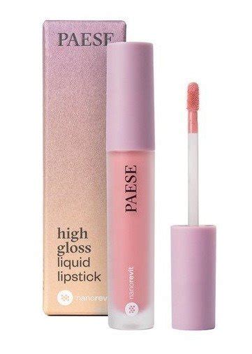 PAESE NanoRevit High Glossy Liquid Lipstick Pomadka w płynie Soft Nude ml Drogeria