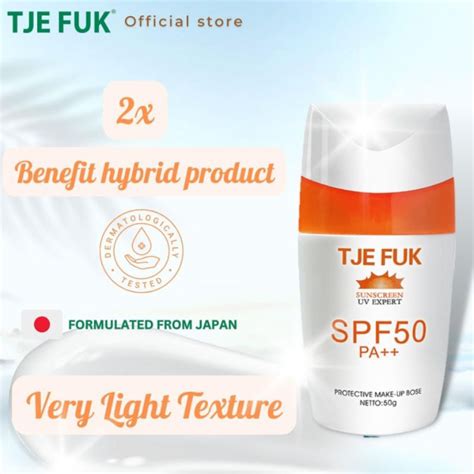 Jual Tje Fuk Sunscreen Uv Expert Spf Pa Light Weight Sunscreen