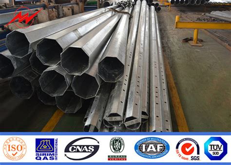 35FT 40Ft Hot Dip Galvanized Power Distribution Pole Price Electric Steel Pole