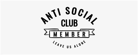 Download Anti Social Club - Antisocial Social Club Logo | Transparent PNG Download | SeekPNG