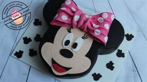 Minnie Mouse Torte I Motivtorte I Minnie Mouse Cake I Tutorial I Micky