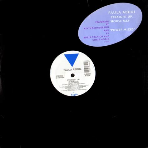 Paula Abdul - Straight Up (1988, Vinyl) | Discogs