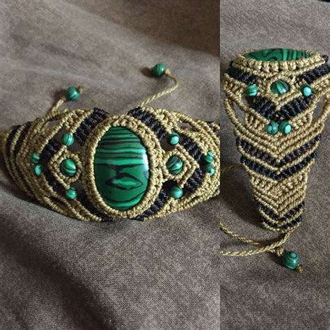 Bracelet micro macramé | Бижутерия, Микромакраме, Вязаная бижутерия
