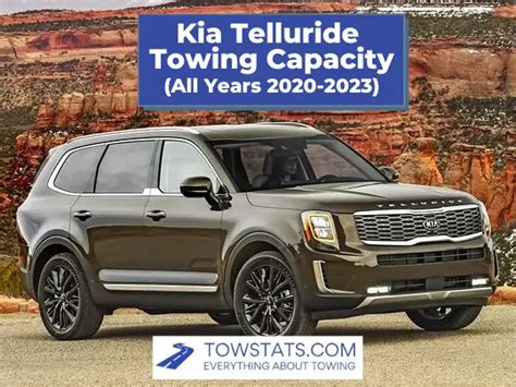 Kia Telluride Towing Capacity 2020 2023