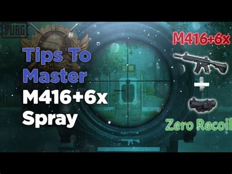 How To Master M X Spray In Pubg Mobile Zero Recoil Kdk