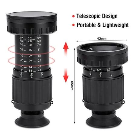 Viewfinder, Telescopic Design 11X Magnification Camera View Finder For ...