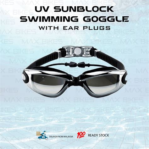 Swimming Goggles For Adult Diving Swim Googles Anti Fog Eye Glasses