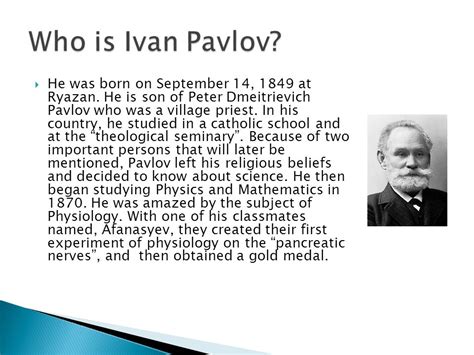 Ivan Pavlov Biography, Life & Interesting Facts Revealed