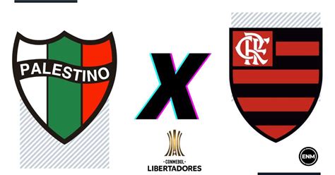 Palestino x Flamengo prováveis escalações arbitragem onde assistir