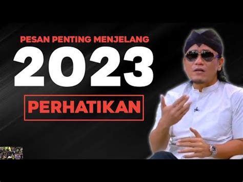 Gus Miftah Terbaru Pesan Penting Menjelang Perhatikan