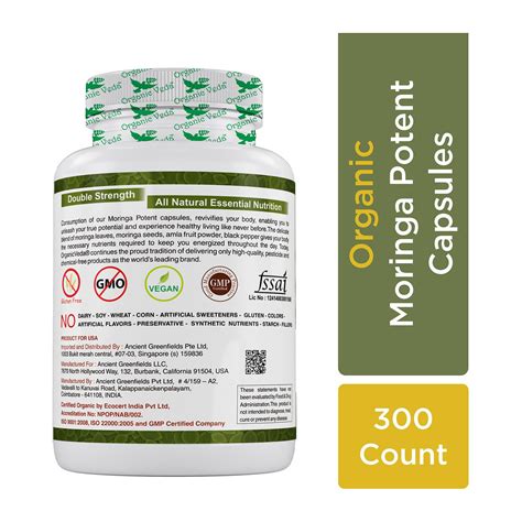 Moringa Capsules Malaysia Added Strength With Moringa Seeds