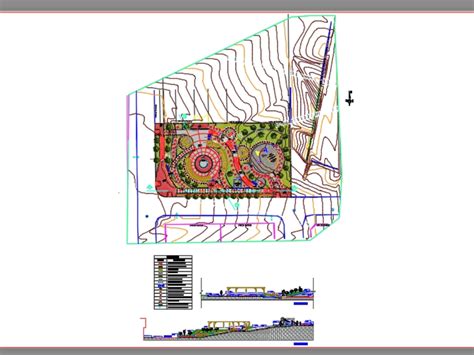 Parc Urbain Dans Autocad Téléchargement Cad Gratuit 7 94 Mb Bibliocad