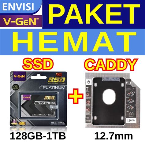 Jual V Gen Ssd Gb Gb Gb Tb Tb Vgen Hdd Caddy Mm