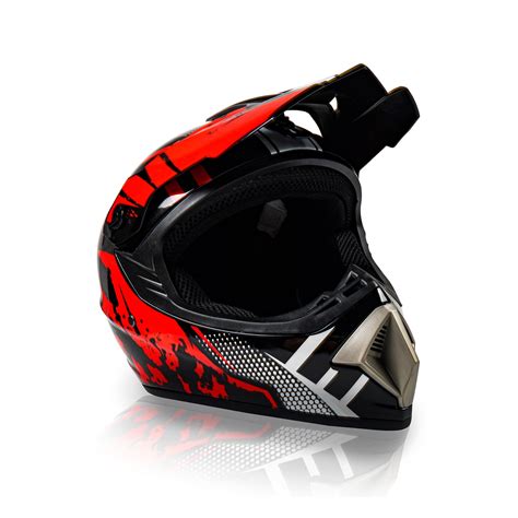 ZXMT DOT Adult Full Face Motorcycle Helmets Dirt Bike off-Road Helmet ...