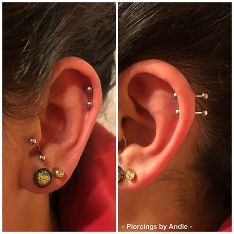 Double helix piercing - holdenhollywood