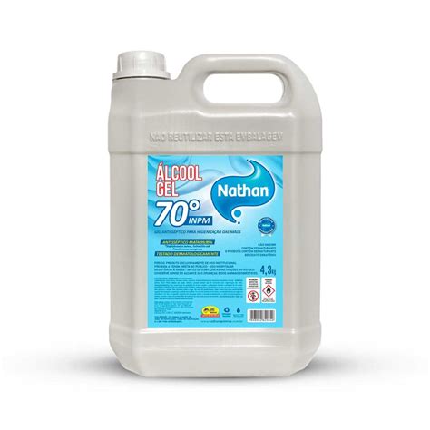 ÁLCOOL GEL 70º INPM 5L Nathan