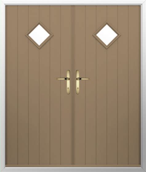 Solidor Flint 1 Timber Composite Door In Truffle Brown