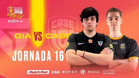 Giants Vs Case Esports Jornada Valorant Rising Mediamarkt Intel