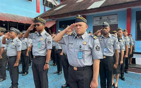 Kantor Imigrasi Dan Lapas Biak Peringati HDKD Kemenkumham RI Ke 78