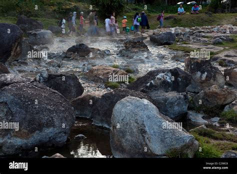 Chae Son National Park Hot Spring Chae Son Lampang Thailand Stock Photo Alamy