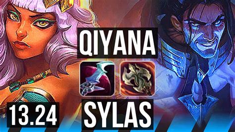 Qiyana Vs Sylas Mid Winrate Godlike Kr Diamond