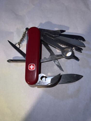 Vintage/Rare Wenger Delemont Monarch Swiss Army Pocket Knife (7 Layer)