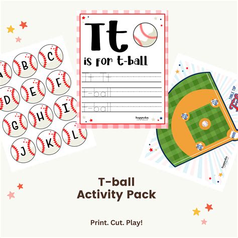 Tball Activity Pack - Happy Day Printables
