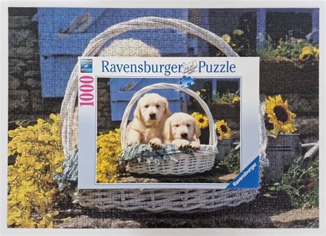 Ravensburger Puzzle Teile Hunde Im Korb Kaufen Auf Ricardo