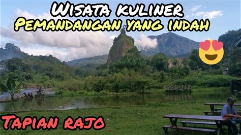 Tapian Rajo Wisata Kuliner Makan Di Atas Sungai Bukittinggi Sumatra