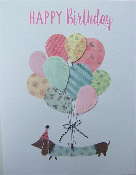 Happy Birthday Gigantic Greeting Card Embellished