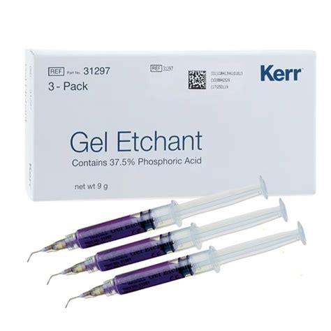 Acido Ortofosforico Gel Etchant 375 3x3gr Kerr