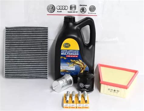 Kit Afinación Original Gol 2009 2020 Saveiro Hella 15w40 Meses sin