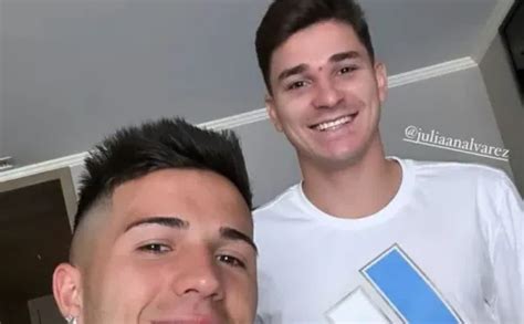 La Foto De Enzo Fernández Y Julián Álvarez Que Volvió Loco A Todo River