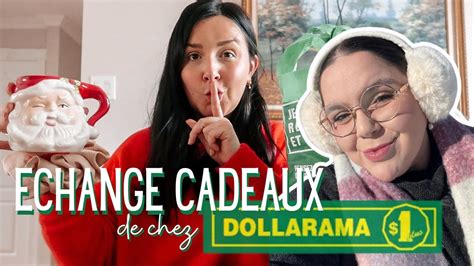 SWAP DE CADEAUX DE NOËL DU DOLLARAMA lesvlogsdemylene EN CINQ