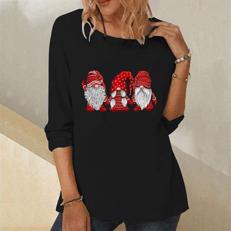 Aloohaidyvio Terra And Sky Christmas Hoodieswomen Christmas Casual Solid Color Long Sleeve