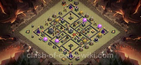 Best War Base Th9 With Link Anti Everything 2023 Town Hall Level 9